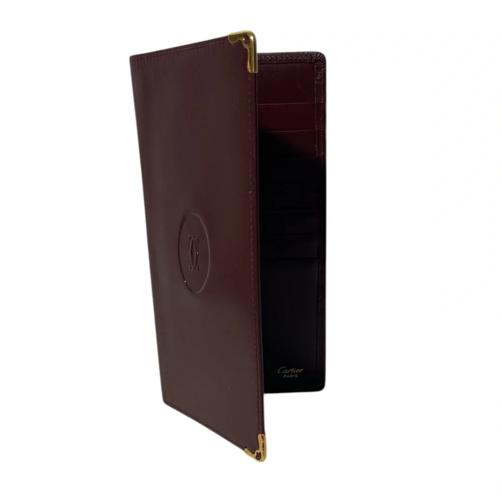 Authentic Cartier Leather Wallet
